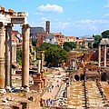 Roman Forum Photograph by Thomas Marchessault Roman Forum Photograph by Thomas Marchessault