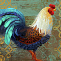 Rooster Painting by Kristina Vardazaryan Rooster Painting by Kristina Vardazaryan