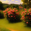 Rose Bushes by Sterling and Thorn