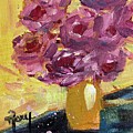 Roses on a Sunny Day Painting by Roxy Rich Roses on a Sunny Day Painting by Roxy Rich