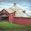 Round barn - Mansonville, Quebec Photograph by Tatiana Travelways Round barn - Mansonville, Quebec Photograph by Tatiana Travelways