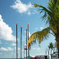 Sailboats on the Beach at Fort Lauderdale Florida Shares Coastal Serenity by Bob Pardue