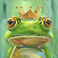 Royal Ribbits - Frog by Annie Troe