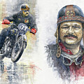 Rudge Ulster Grand Prix Racer 1934 by Yuriy Shevchuk