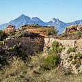 Ruins of an ancient fortress in the mountains Photograph by Adriana Mueller Ruins of an ancient fortress in the mountains Photograph by Adriana Mueller