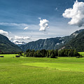 Rural Landscape With Houses In Front Of Mountain Dachstein In The Alps Of Austria Photograph by Andreas Berthold Rural Landscape With Houses In Front Of Mountain Dachstein In The Alps Of Austria Photograph by Andreas Berthold