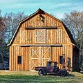 Rustic Barn with Vintage Truck by Bill Swartwout