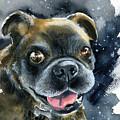 Rusty Dog Painting Painting by Dora Hathazi Mendes Rusty Dog Painting Painting by Dora Hathazi Mendes