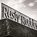 Rusty Rudder Sign Photograph by Jason Fink Rusty Rudder Sign Photograph by Jason Fink