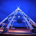 Saamis Teepee at Dusk Photograph by Darcy Dietrich Saamis Teepee at Dusk Photograph by Darcy Dietrich