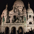 Sacre Couer at Night Photograph by Portia Olaughlin Sacre Couer at Night Photograph by Portia Olaughlin