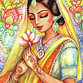 Sacred Wish Painting by Eva Campbell Sacred Wish Painting by Eva Campbell