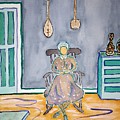Sadie Jones Painting by John Klobucher Sadie Jones Painting by John Klobucher