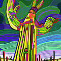Saguaro Night Dance by Rod Whyte