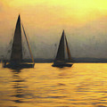 Sailing on Her Golden Waters by Xine Segalas