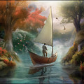 Sailing the River of Life by Will Wagner