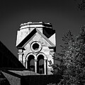Saint Francis Cathedral of Santa Fe BW by James Barber