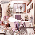 Salle de Bain Country Digital Art by Debra and Dave Vanderlaan Salle de Bain Country Digital Art by Debra and Dave Vanderlaan
