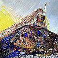 Salute Painting by Chiquita Howard-Bostic Salute Painting by Chiquita Howard-Bostic