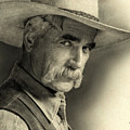 Sam Elliott - Drawing FX Digital Art by Brian Wallace Sam Elliott - Drawing FX Digital Art by Brian Wallace