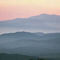 San Bernardino Mt. Sunset Photograph by William Gunn