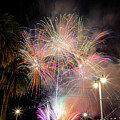 San Francisco Fireworks 2 by Bonnie Follett