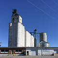 Sanford Grain Elevator, Sanford Kansas by Andy Romanoff
