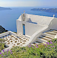 Santorini View of Caldera Photograph by Yvonne Jasinski Santorini View of Caldera Photograph by Yvonne Jasinski