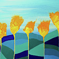 Sassy Garden Mixed Media by Linda Bailey Sassy Garden Mixed Media by Linda Bailey