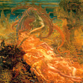 Satans Treasures Les Tresors de Sathan 1895 Painting by Jean Delville Satans Treasures Les Tresors de Sathan 1895 Painting by Jean Delville