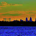 Saturated Version of the Philadelphia Skyline Photograph by Linda Stern Saturated Version of the Philadelphia Skyline Photograph by Linda Stern