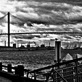Savannah River Bridge the Morning after Hurricane Matthew No. 2 Photograph by Aberjhani Savannah River Bridge the Morning after Hurricane Matthew No. 2 Photograph by Aberjhani