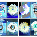 Saw Blade Blues Image Art Photograph by Jo Ann Tomaselli Saw Blade Blues Image Art Photograph by Jo Ann Tomaselli
