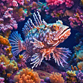 Scorpionfish Digital Art by Cindy's Creative Corner Scorpionfish Digital Art by Cindy's Creative Corner
