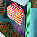 Scraps of Memory Painting by Polly Castor Scraps of Memory Painting by Polly Castor