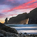 Sea stack sunset in Olympic National Park Photograph by Robert Miller Sea stack sunset in Olympic National Park Photograph by Robert Miller