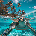 Sea Turtle Paradise 2024 by Joey Waves