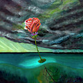 Searching Painting by Mindy Huntress Searching Painting by Mindy Huntress
