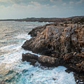 Seascape with windy waves during stormy weather at sunset. Photograph by Michalakis Ppalis Seascape with windy waves during stormy weather at sunset. Photograph by Michalakis Ppalis