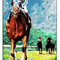 Secretariat Painting by Thomas Pollart Secretariat Painting by Thomas Pollart