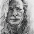 Self Portrait, 2015 Drawing by PJ Kirk Self Portrait, 2015 Drawing by PJ Kirk
