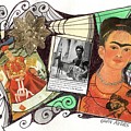 Frida Self-portraits and Photo by Glen Ayers