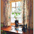 Sewing By The Window Photograph by Peggy Dietz Sewing By The Window Photograph by Peggy Dietz