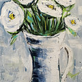 Shabby Roses 2 Painting by Roxy Rich Shabby Roses 2 Painting by Roxy Rich
