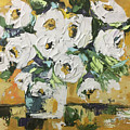 Shabby Roses 3 Painting by Roxy Rich Shabby Roses 3 Painting by Roxy Rich