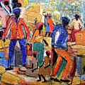 She Called Me Painting by Eli Kobeli She Called Me Painting by Eli Kobeli
