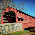 Shearer's Mill Covered Bridge by Debra Fedchin