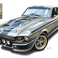 Shelby Mustang Gt500 by Clive Botha - The Cartist Shelby Mustang Gt500 by Clive Botha - The Cartist