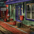 Shops in the Village Photograph by Jack Wilson Shops in the Village Photograph by Jack Wilson