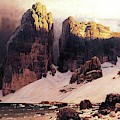 Shores of Oblivion Painting by Eugen Bracht Shores of Oblivion Painting by Eugen Bracht